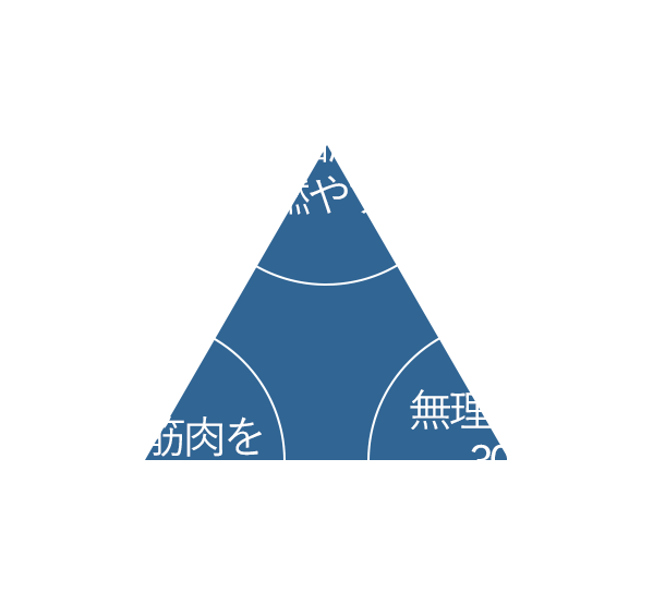 しっかり体脂肪を燃やす・適度な筋肉を増やす・無理のない30分プログラム