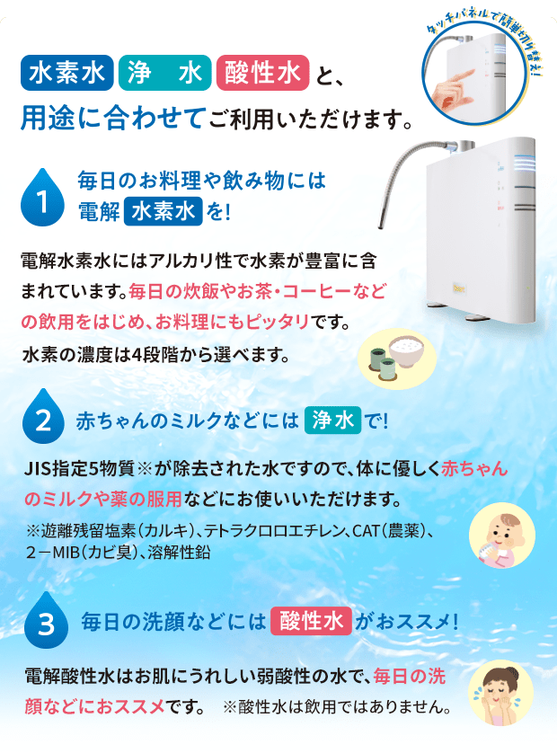 電解水素水整水器「トリムイオンスマート」 | キャンペーン 電解水素水整水器「トリムイオンスマート」 | キャンペーン