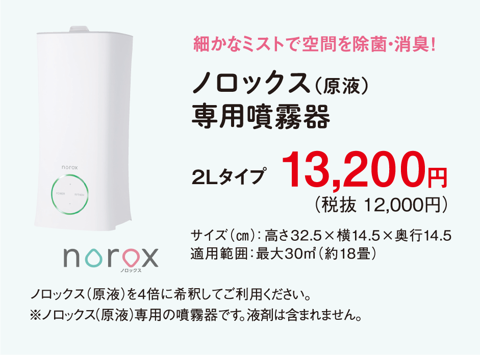 ノロックス専用噴霧器