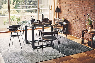 スクエア4200 スズカスリ | 【ご家庭向け】タイルカーペット