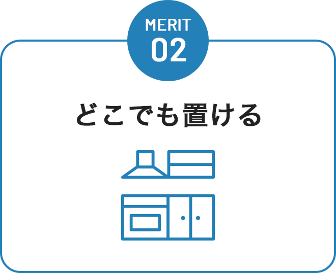 どこでも置ける